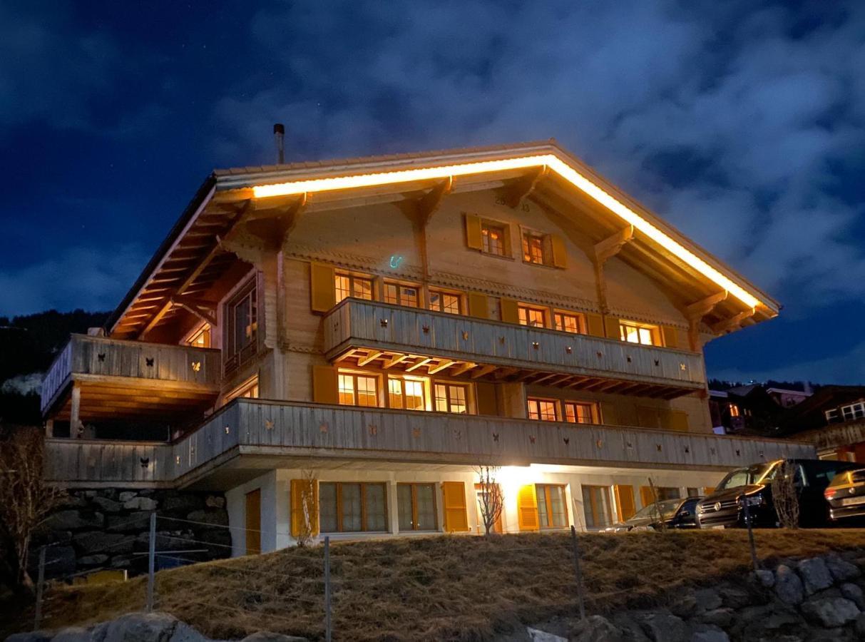 Chalet Butterfly Adelboden Buitenkant foto