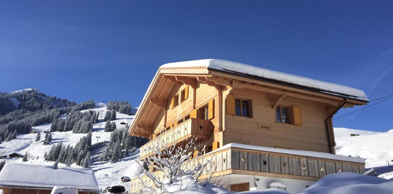 Chalet Butterfly Adelboden Buitenkant foto